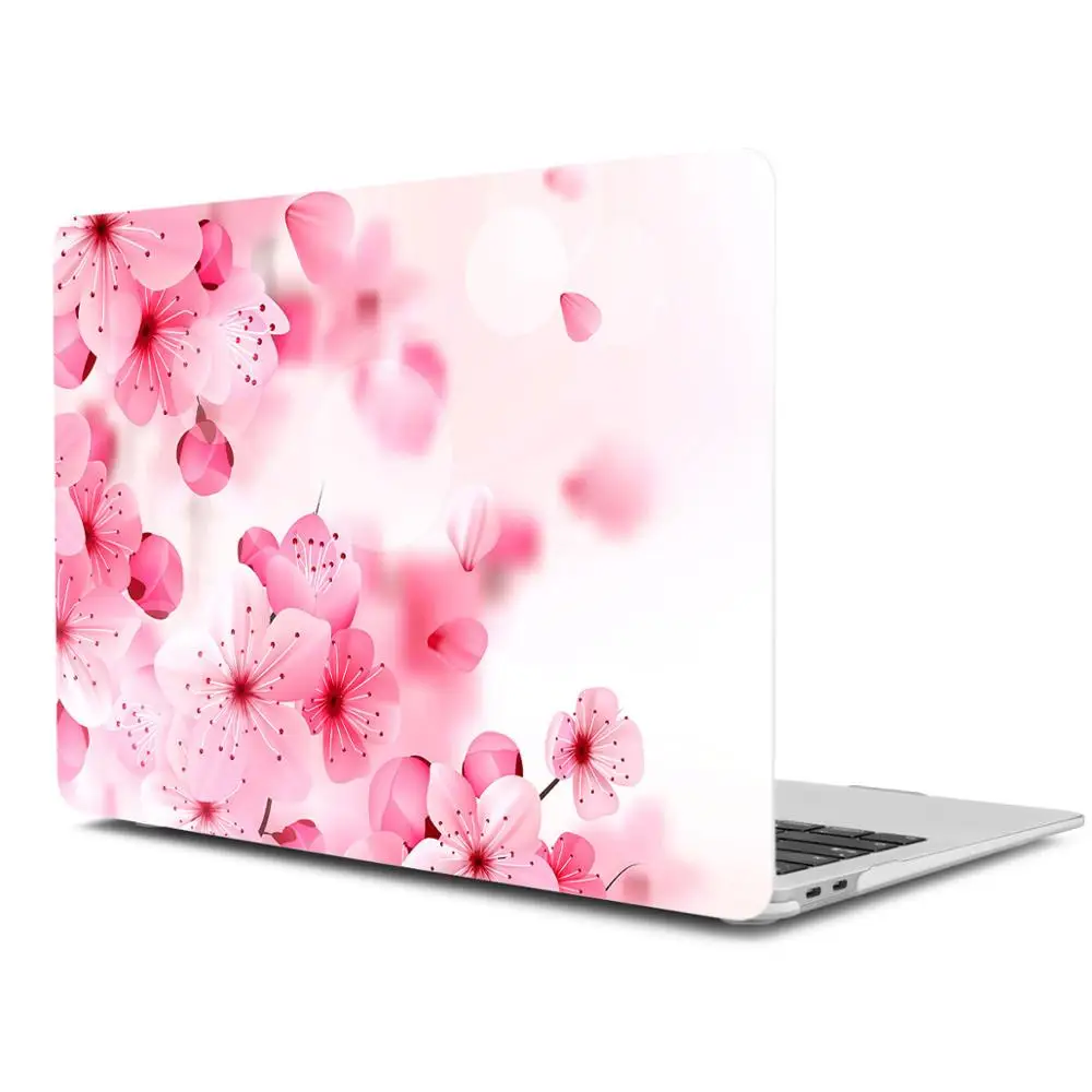 X062 Летний стиль листьев узор Жесткий чехол для Macbook Air 11 12 13 Laptop Sleeve Mac book Pro 13 15 A1989 A1706 с retina - Цвет: X062