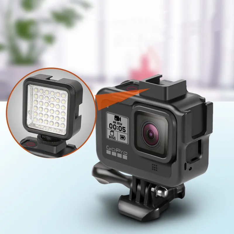 Алюминиевый защитный чехол с ЧПУ для GoPro Hero 8 Go Pro аксессуары спортивной
