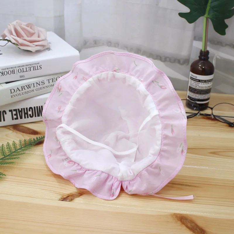 Весенне-летняя уличная шляпа для малышей детская хлопковая кепка с бантом и