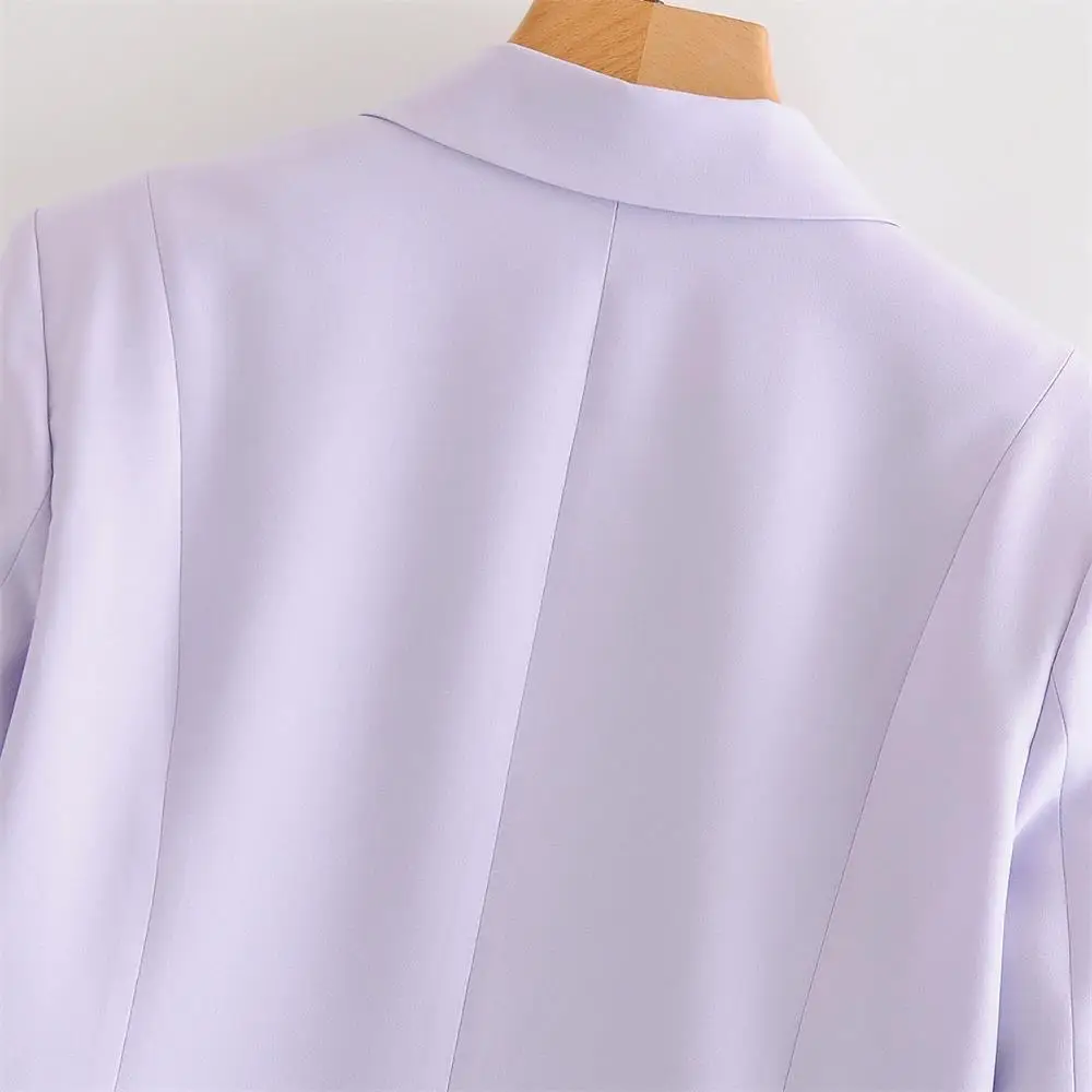 

2020 summer and autumn new Korean fashion temperament women's thin blazer solid color lapel slim-fit lace-up top