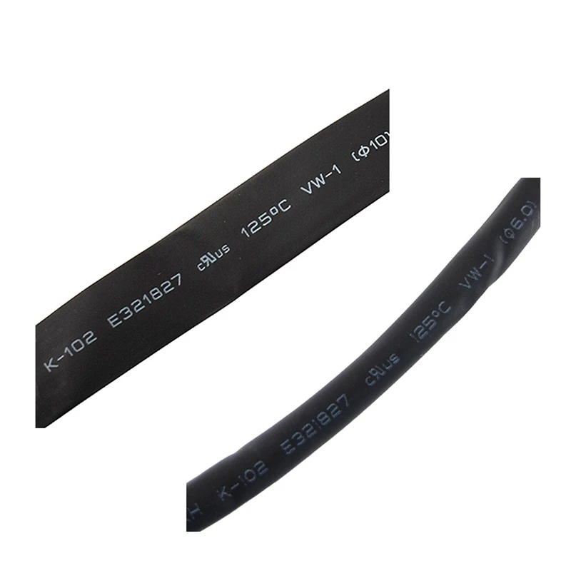 

2 Pcs Length Polyolefin Heat Shrinkable Tube Sleeving 2:1 Shrink Ratio, Dia 10Mm & Dia 6Mm