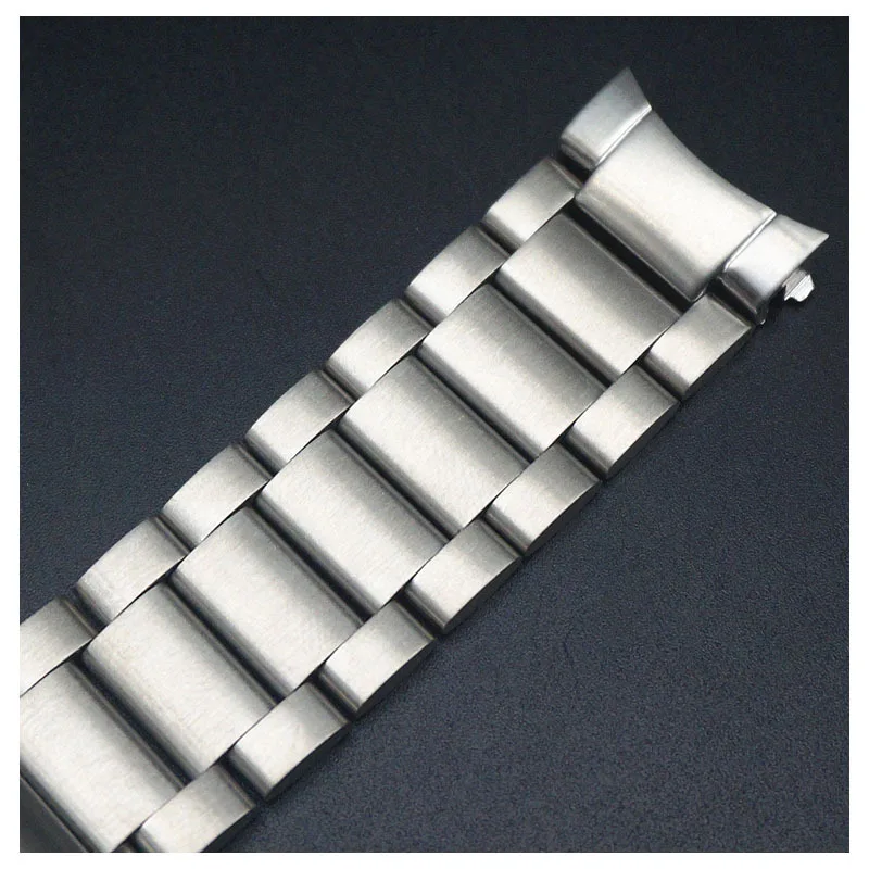 

20mm Chain Watch Accessories Band FOR Omega Seamaster AT8500 /231 Watch Strap Solid Stainless Steel Strap Metal Watch Bracelet