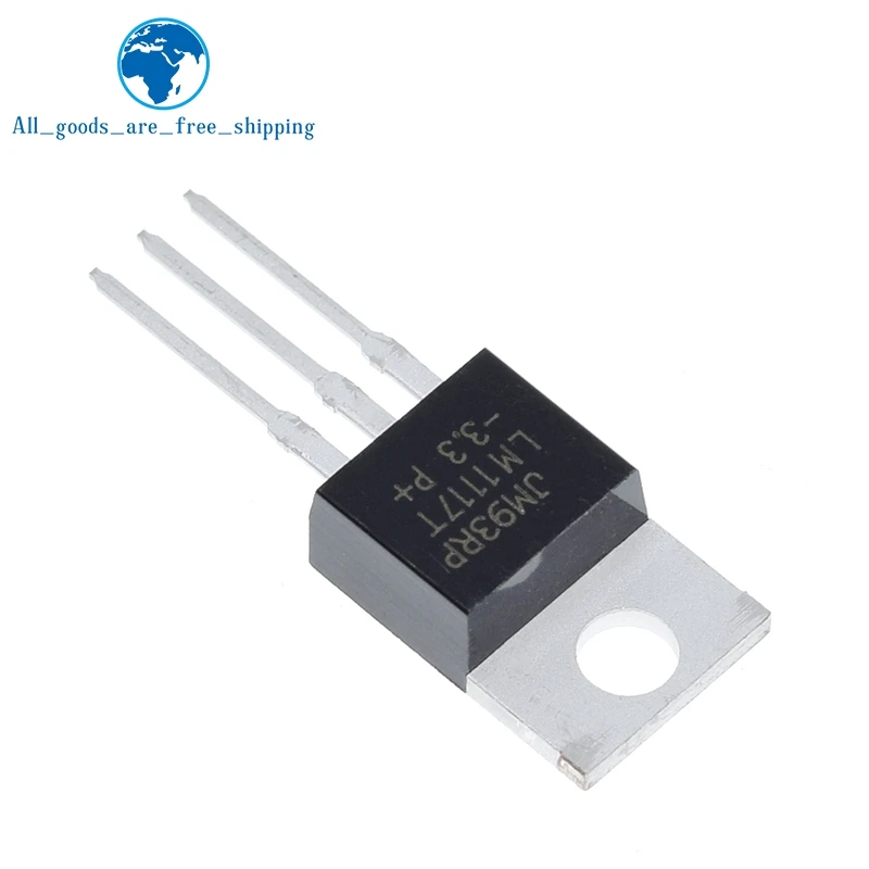 10 шт. LM1117T-3.3 TO220 LM1117-3.3 LM1117T 3 V LM1117 TO-220 | Электронные компоненты и принадлежности