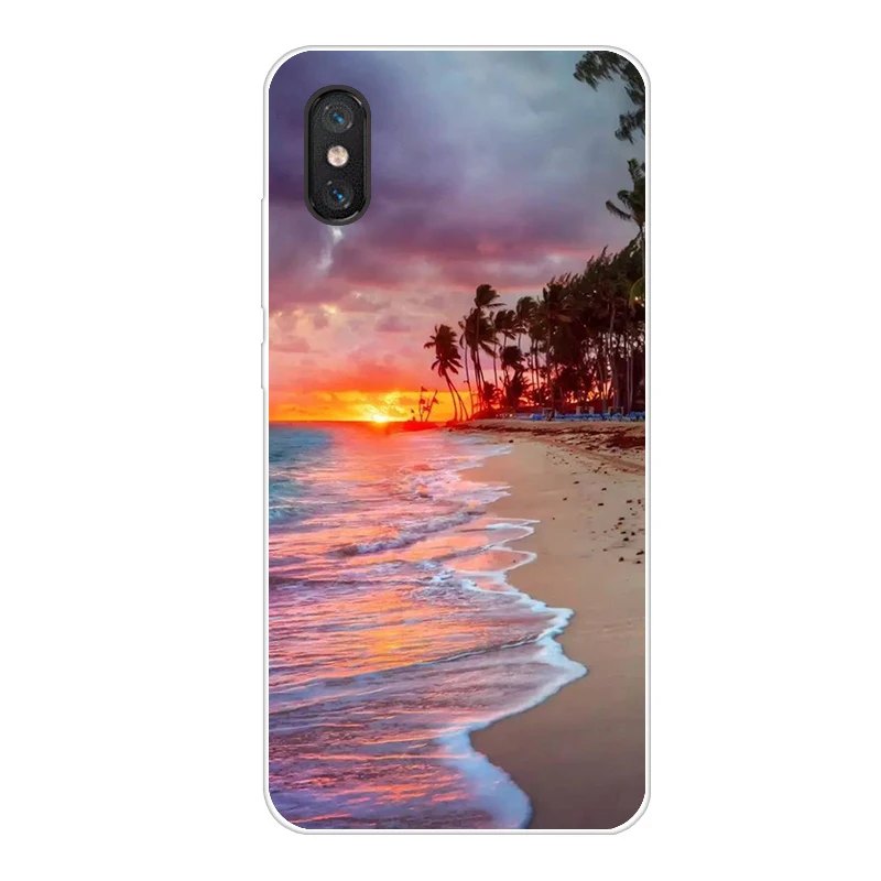 Темный хаки Для Xiaomi mi 8 Pro Чехол для телефона мягкий силиконовый принт задний Чехол бант для Xiaomi mi 8 Lite mi 8 SE mi 8 Pro mi 8 Lite чехол - Цвет: Темный хаки
