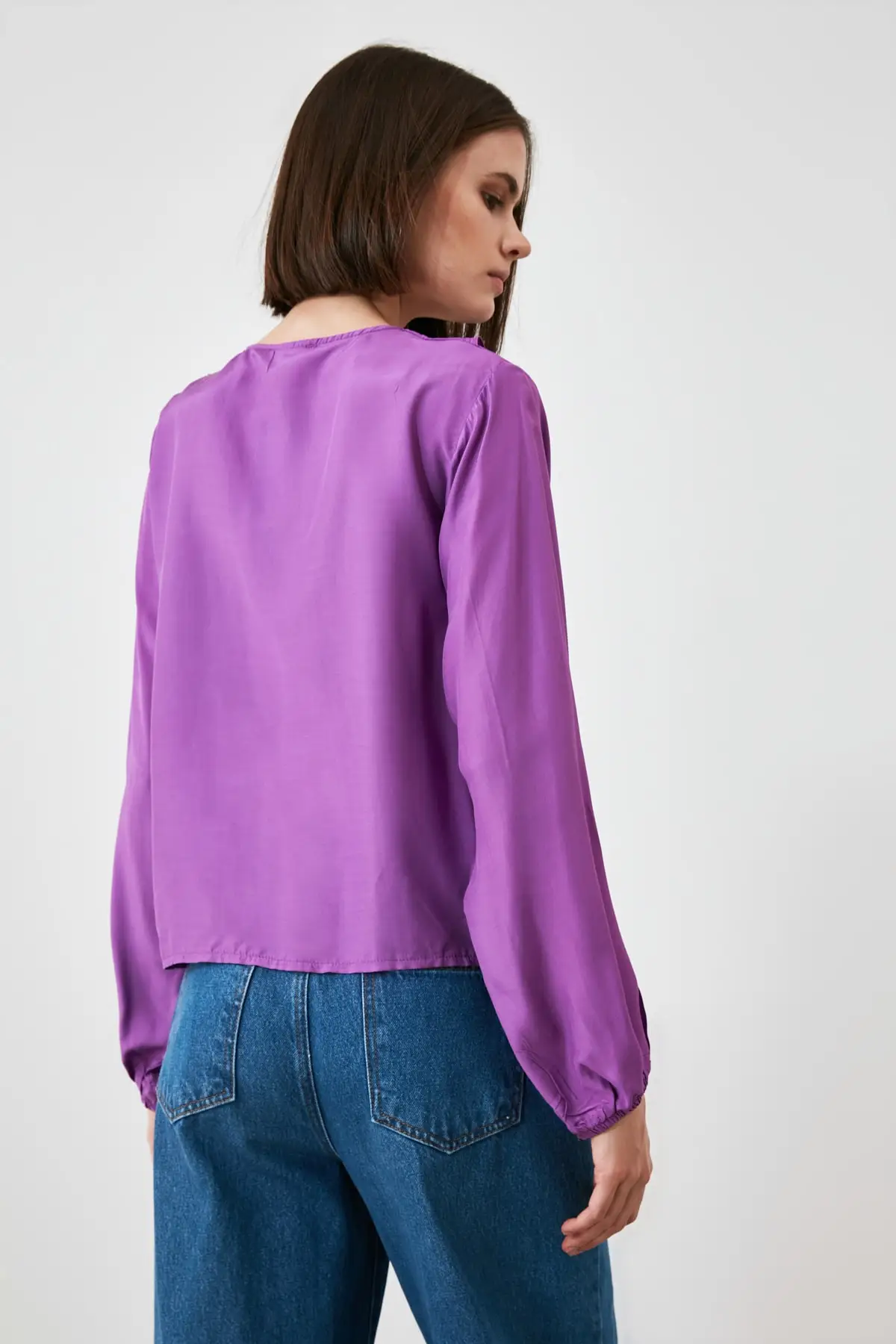 

Trendyol Flounces Bluz TWOAW21BZ1371