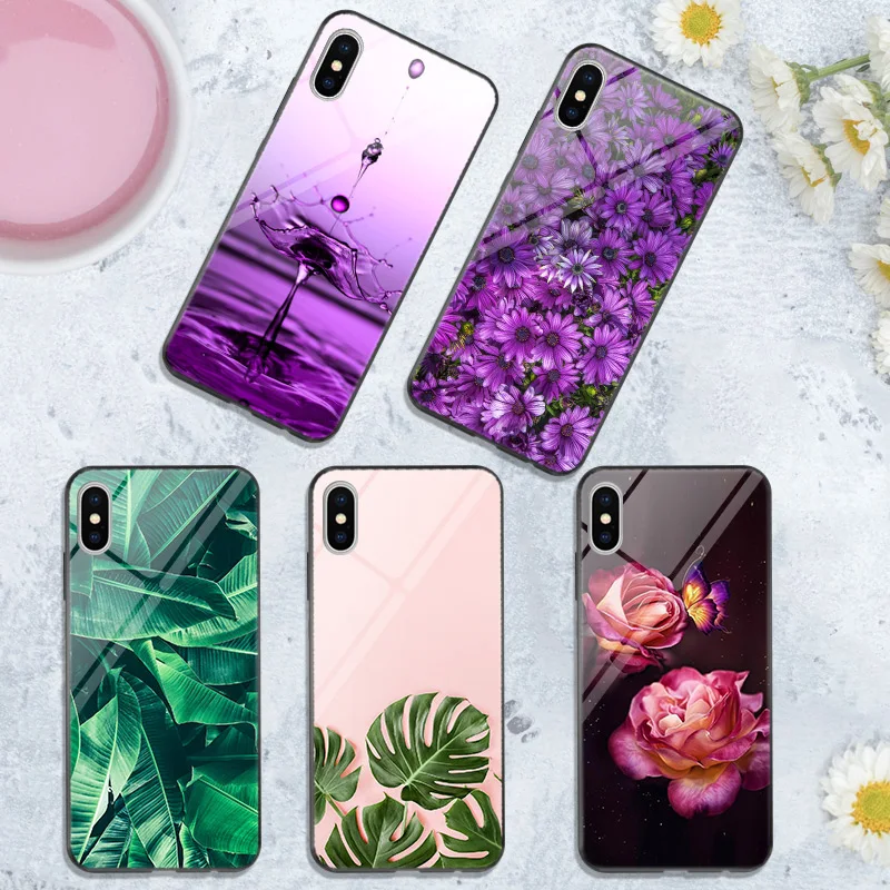 Роскошный чехол для iPhone 7 8 Plus Ультратонкий телефона s XR XS Max X 6 6S 5 5S SE Fundas| |
