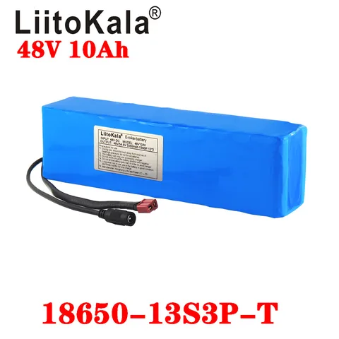 Аккумулятор LiitoKala, 48 В, 10 Ач, 13s3p, 18650