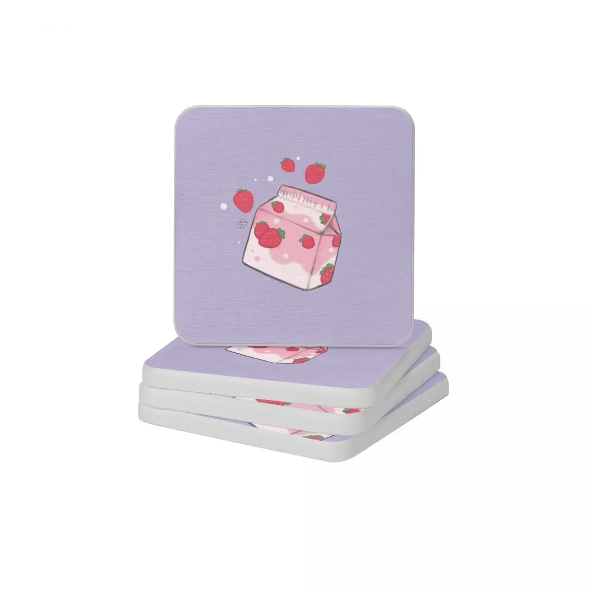 Клубника вкусная молочная коробка диатомит земли квадратные круглые подставки