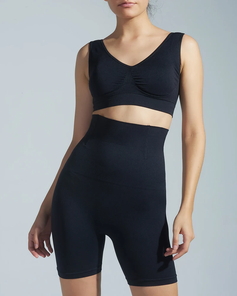 CH-0012 High Waist Non-slip Shaper Shorts Large Size Shapewear Underwear