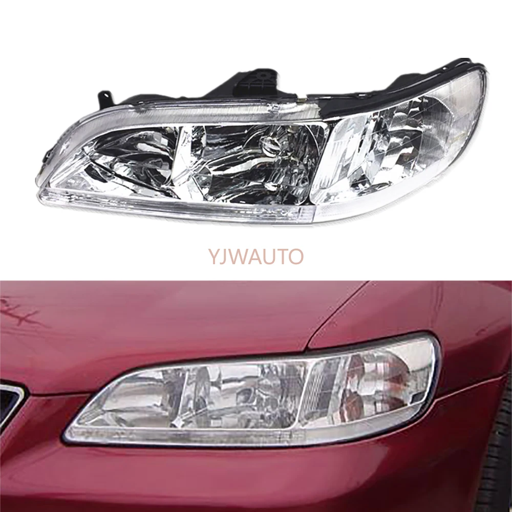 

Передние фары s для Honda Accord 1998-2002, фары в сборе, дневные ходовые огни, автомобисветильник фары в сборе для всего автомобиля