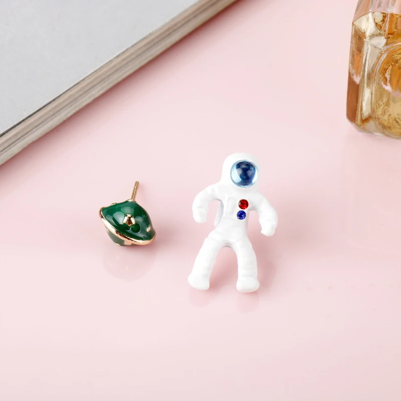 Женские серьги-гвоздики в виде звездного неба 4 вида | Украшения и аксессуары