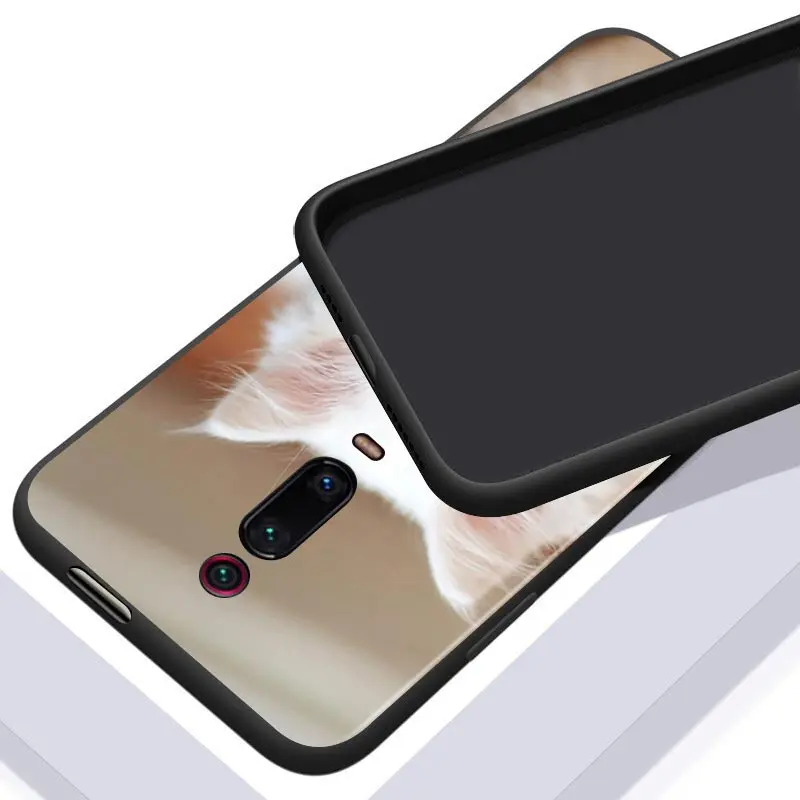 

Cute funny Pet Cat For Xiaomi Redmi S2 Y2 9 9 Prime 9C 9A 9T 9AT K30 K30S K30i K40 Note 9 Pro (5G) Black TPU Phone Case