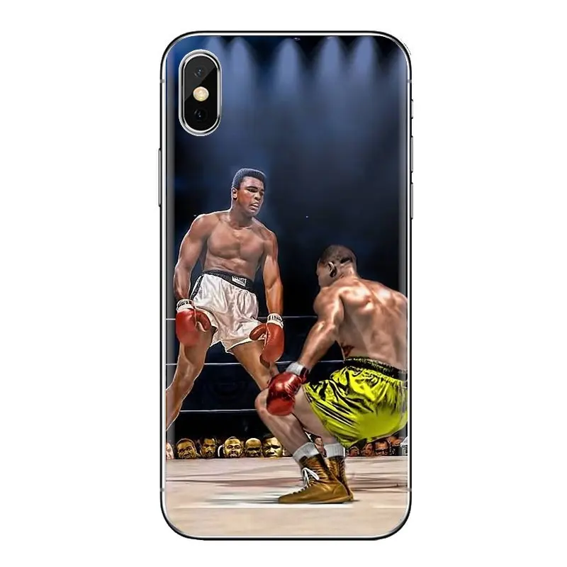 С изображением Мохаммеда Али и цитатой прозрачный мягкий чехол Чехлы для Huawei NOVA 2