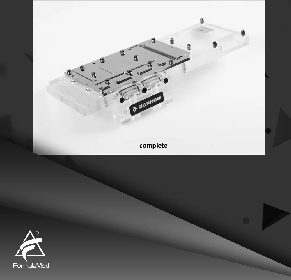 Курган BSDQT-PA многофункциональный акриловый изменение направления l-типа GPU Блок мост, для Барроу GPU Блок воды ремонт