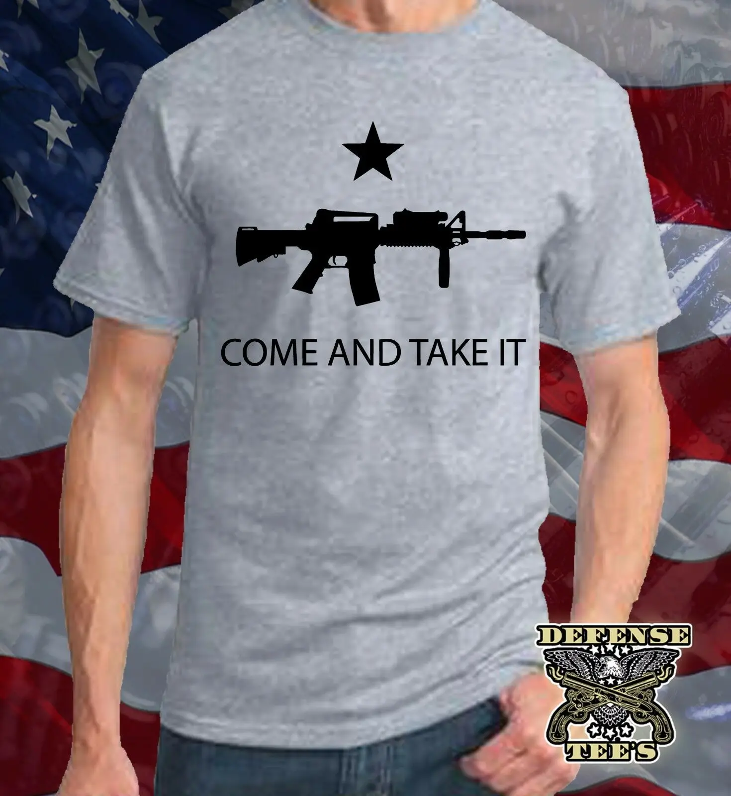 

Come and Take It. 2nd Amendment Political Mens T-Shirt. Summer Cotton Short Sleeve O-Neck Unisex T Shirt New S-3XL