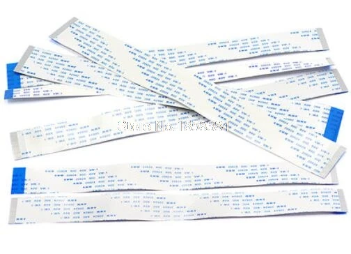 100pcs/Lot 1mm pitch FFC / FPC flexible flat cable 5cm A Type Same side Forward ipsilateral 4P/6/8/10/12/20/24/30pin - купить по