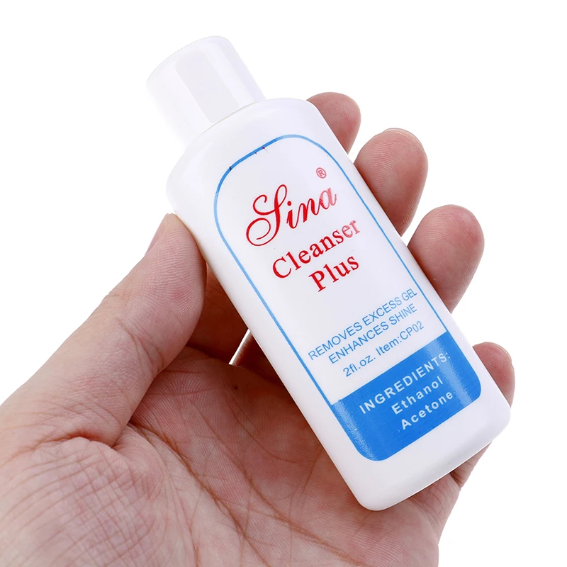 60 мл Жидкий блеск очищающая жидкость для снятия очиститель растворителя УФ