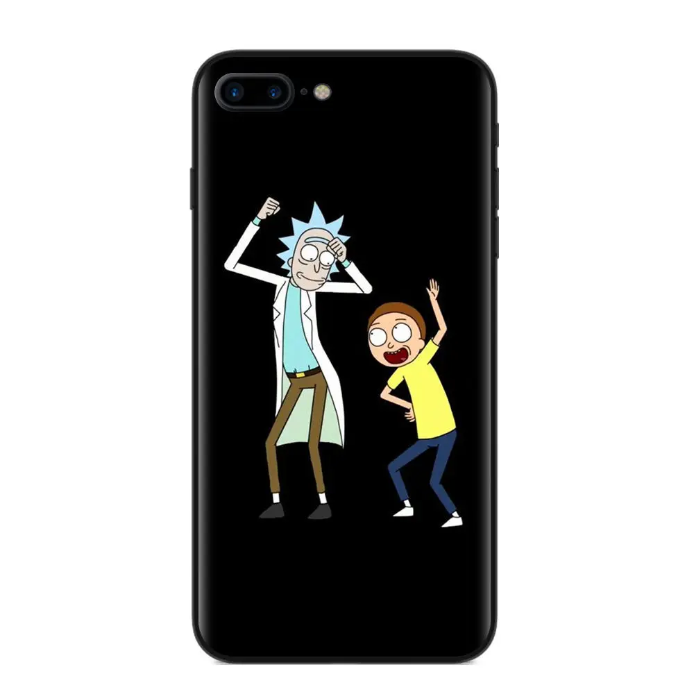 Горячая Распродажа, чехол для телефона с аниме Риком и Морти для iphone 11 PRO MAX 7 5S SE 6s 7 8 Plus, чехол из ТПУ для iphone X XR XS MAX, чехол - Цвет: TPU D1405