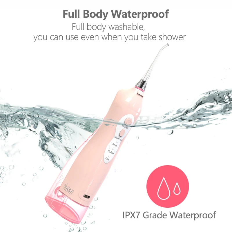 255 мл ирригатор для полости рта USB зарядка портативная водяная нить 3 режима