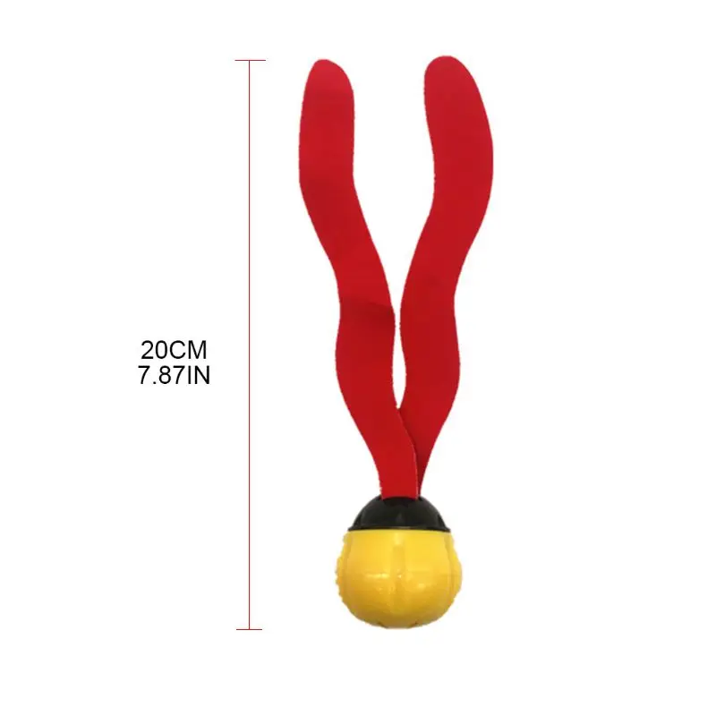 

3 Pcs Diving Seaweed Shape Swimming Pool Toy Colorful Sinking Underwater Fun Toys for Kids Dive Training and Retrieve