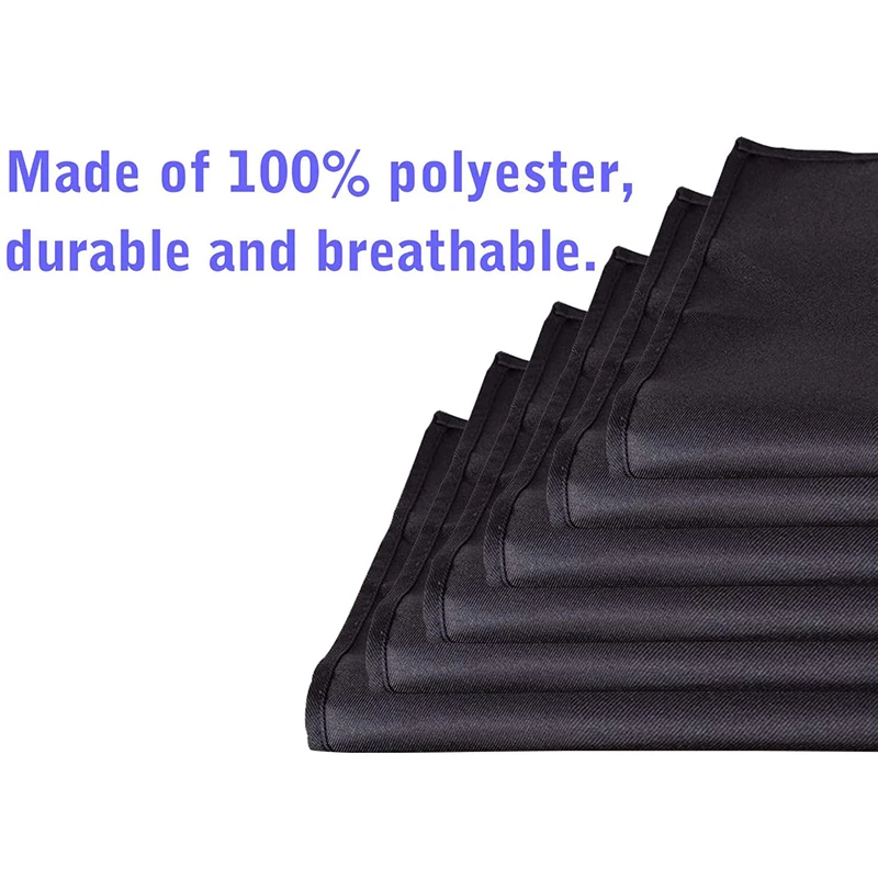 6 Pack Black Kitchen Apron with 2 Pockets Anti-Dirty Suitable for Barbecue Cooking Baking Restaurant | Дом и сад