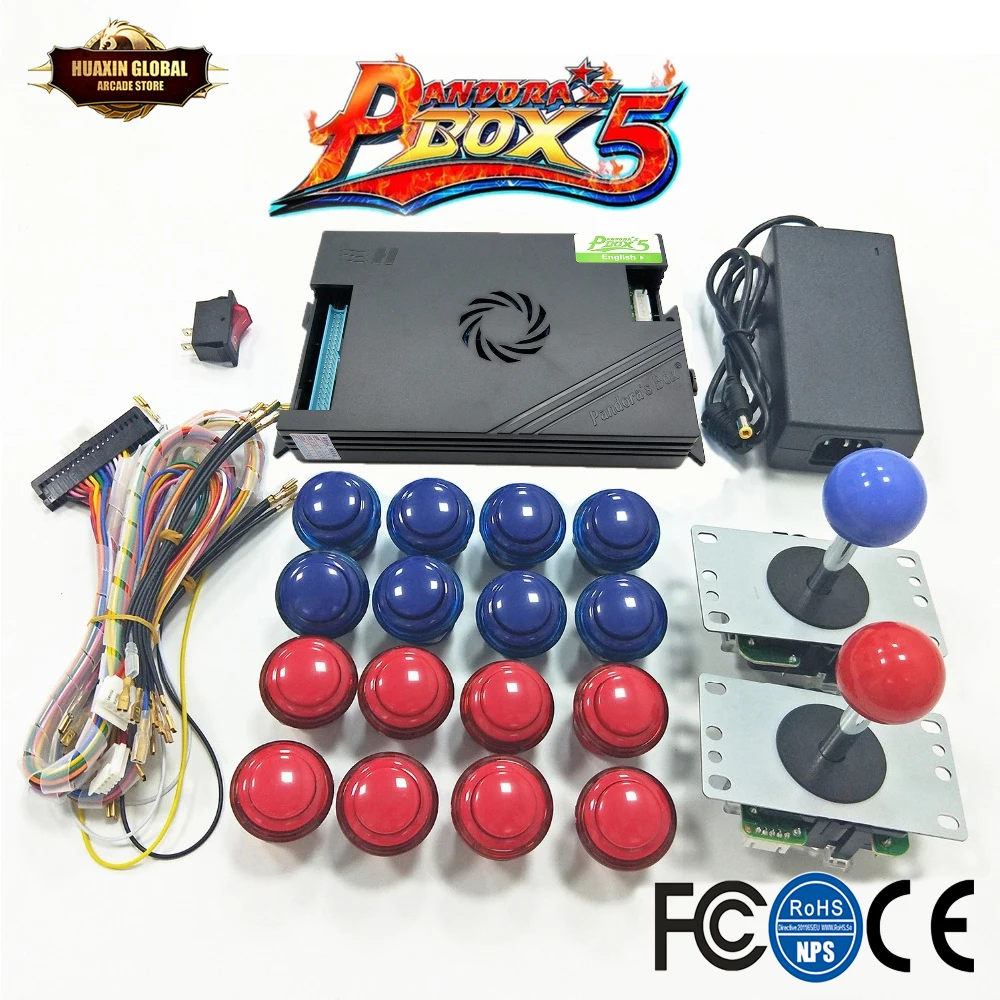 Аркады для 2 игроков набор сделай сам оригинальная модель Pandora Box 5S 960 в 1