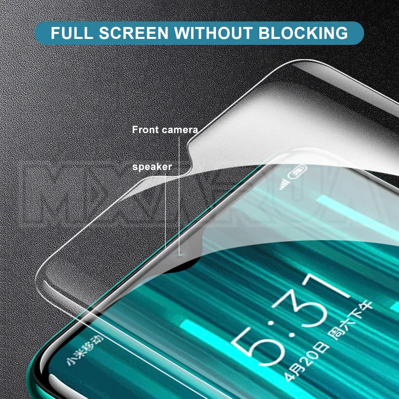 9d protective glass for xiaomi redmi note 8t 8 7 6 pro tempered screen protector redmi 8 8a 7 7a 6 6a k20 k30 safety glass film free global shipping