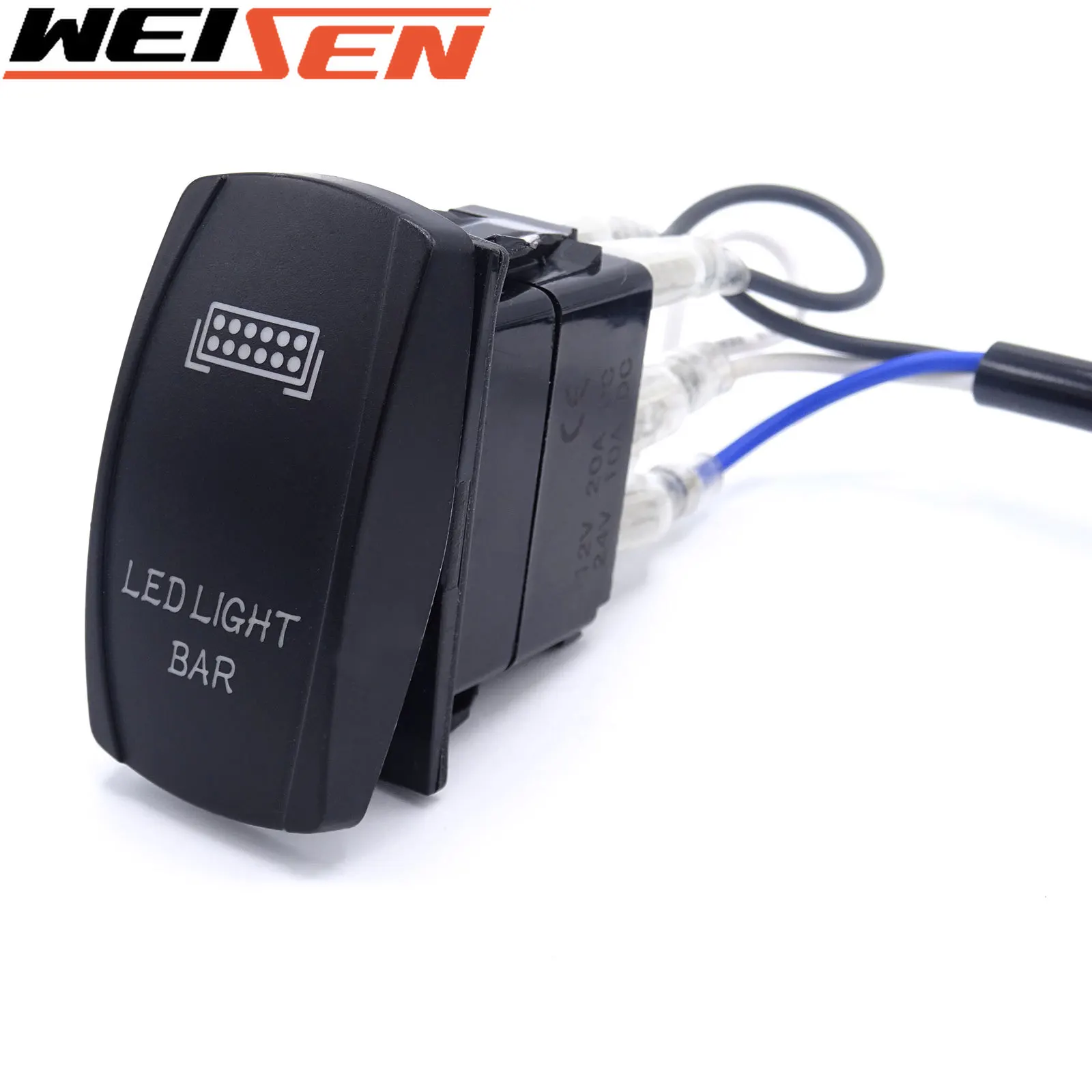 

1 шт. светодиодная светильник вая панель переключатель клавишный переключатель панель подходит для панели вкл/выкл водонепроницаемый универсальный для автомобиля морской вездехода мотовездехода корабля лодки