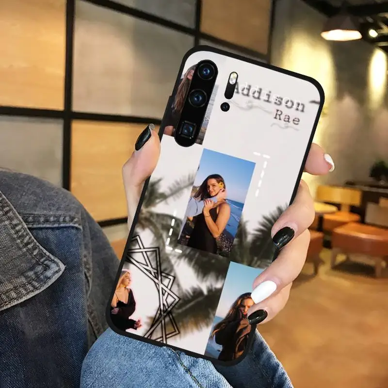 

addison rae Phone Case Funda For Huawei P9 P10 P20 P30 Lite 2016 2017 2019 plus pro P smart