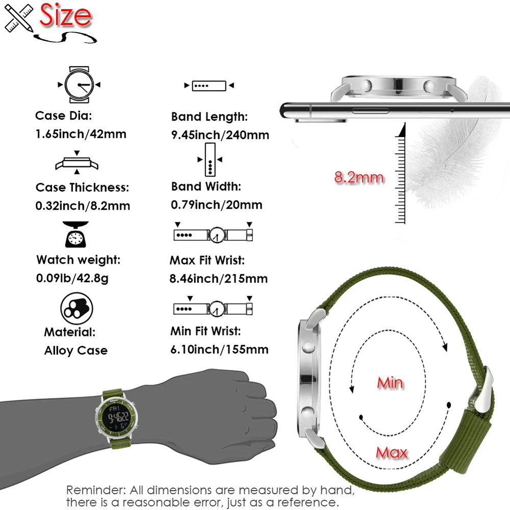 

Digital Sports Watches for Couple Lovers Wristwatch Gifts Ultra-thin Mutifunctional Timer Chronograph Timepiece