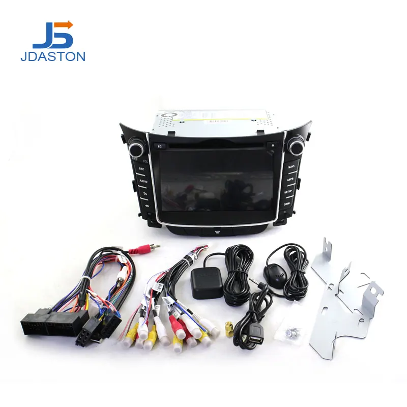 JDASTON Android 9,0 автомобильный dvd-плеер для hyundai I30 Elantra GT 2012- wifi Мультимедиа gps стерео 2 Din Автомобильный магнитофон