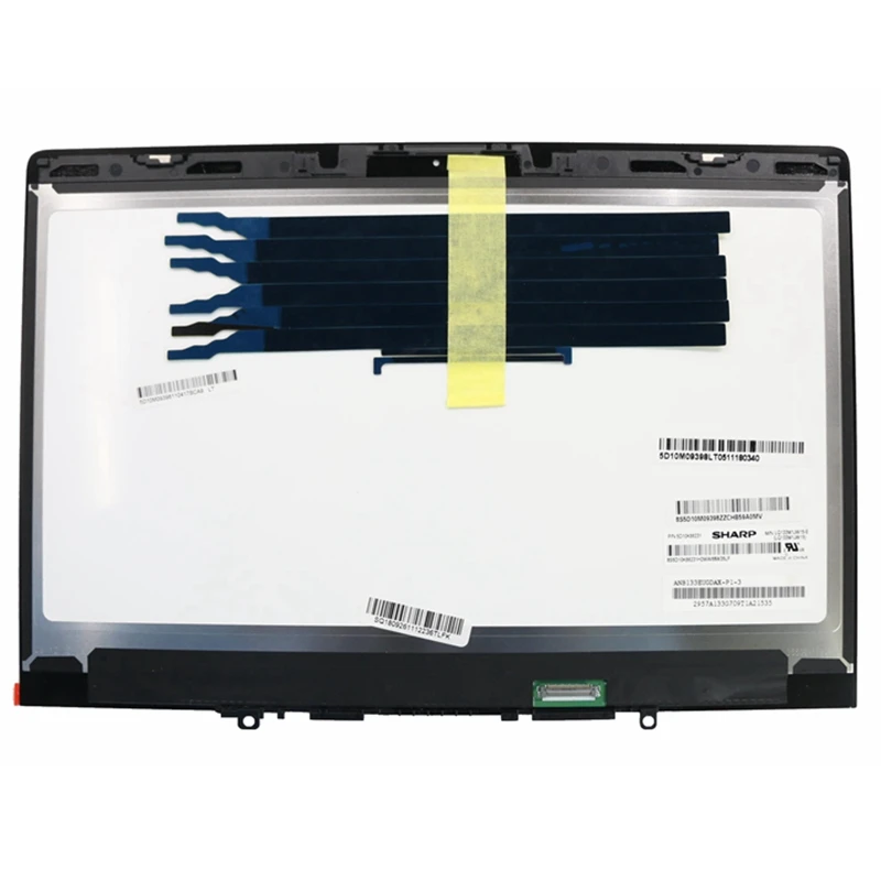 

Для Lenovo IdeaPad 710S PLUS-13IKB 80VU 710S Plus-13ISK 80W3 13,3 "FHD ЖК-экран, Светодиодная панель в сборе, замена