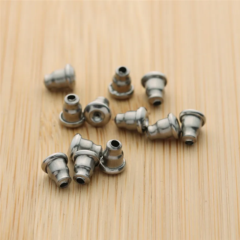 Заглушки для сережек из нержавеющей стали заглушки сделай сам аксессуары