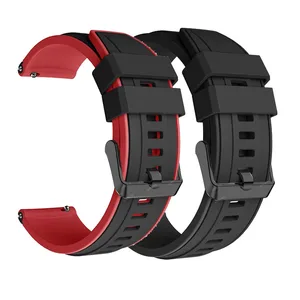 Silicone Straps For Mibro Air Smart Watch Band Metal Buckle Replaceable Bracelet For Xiaomi Mibro Air Wristband Correa Accessory