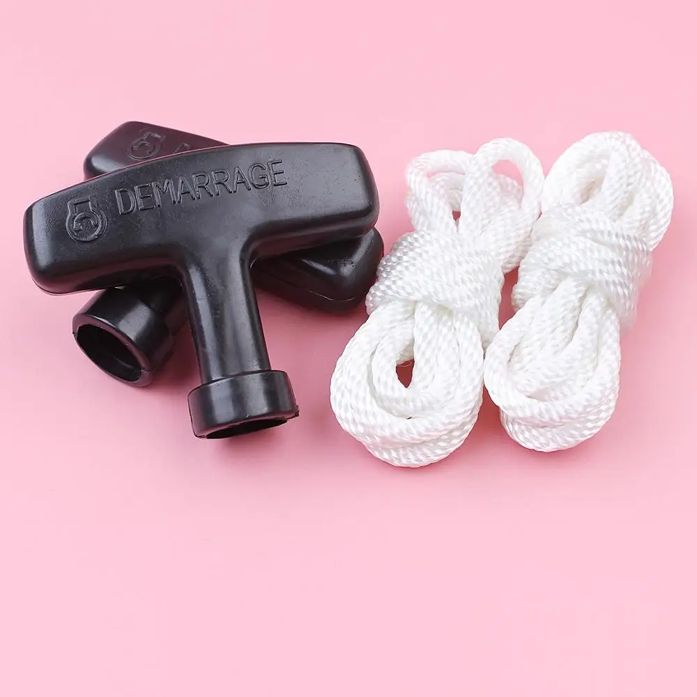 Набор рукоятки стартера с веревкой Recoil Starter Handle Grip Rope Kit для газонокосилки Honda GX100 GX120 GX160 GX240 GX270 GX390 28461-ZG0-004.