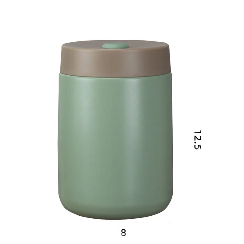 

350ML Stainless Steel Thermos Bottle Creative Lunch Box Mini Portable Food Soup Container Vacuum Flask