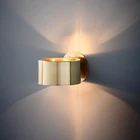 Золотое кольцо настенный светильник Современные Настенные светильники для домашнего освещения бра гостиной украшения светильники для ванной промышленный Декор