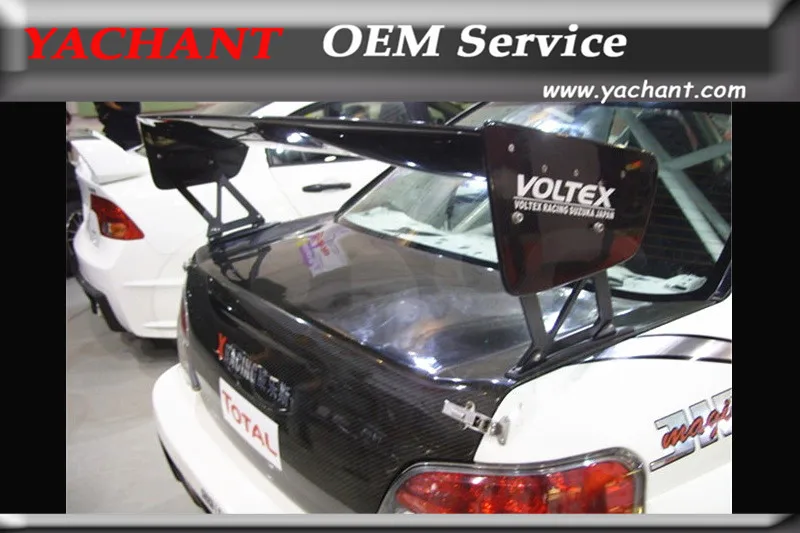 Стайлинг автомобиля спойлер из стекловолокна подходит для 02 07 Suabru Impreza WRX STI 7th 9th GDA