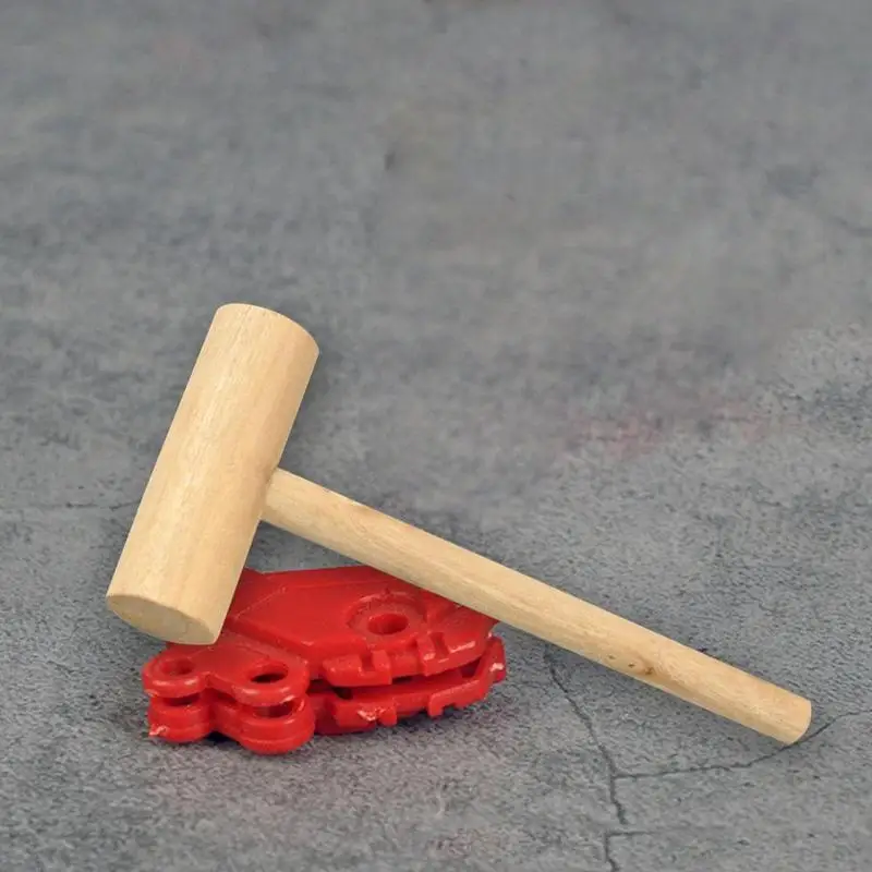 

DIY Model Production Tool Double-headed Metal Soft-headed Knockout Rod Element Hammer Group Small Knock Molded Iron Piling C5X2