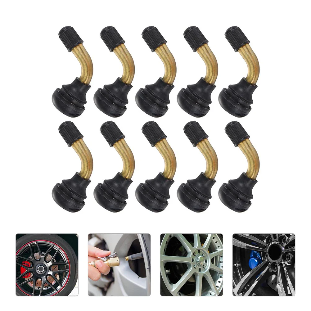 

Stems Tire Stem Valves Car Motorcycle Adapter Angle Tubless Tyre Degree 90 Extension Replacemetn Bike Rod Bent Angled Adaptor