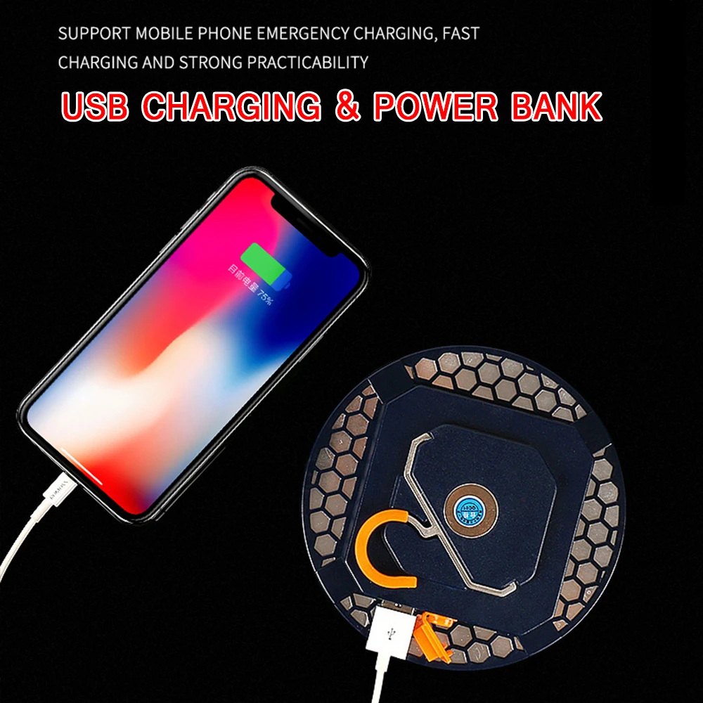 Портативные фонари высокой мощности перезаряжаемый светодиодный магнитный