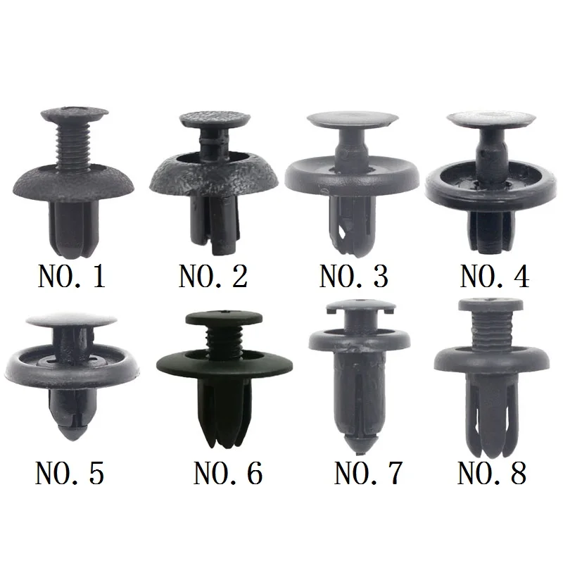 50 шт. автомобиль Пластик крыло переднего бампера дверная заклепка установка