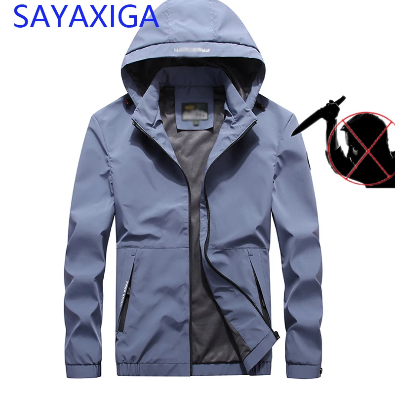 

Anti Cut Clothing Self Defense Knife stab proof Jacket Stealth Cut Resistant Coat Security Soft Cutfree stabfree outfit tops 4XL