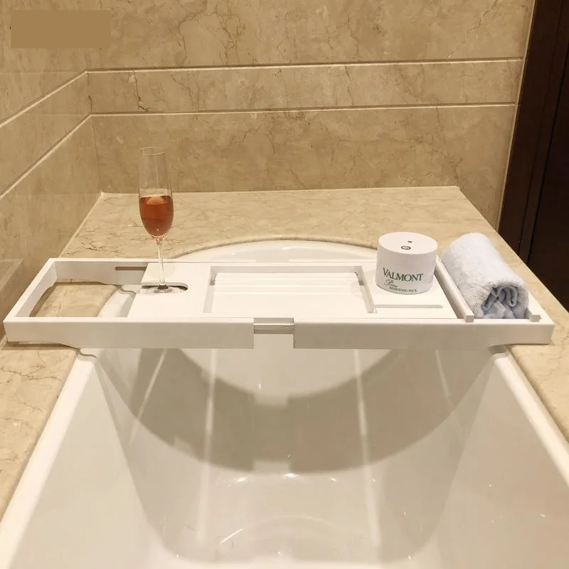 

Contenedor Shower Mensole Porta Vino for a Book Shelf Wine Tub Tray Accessoires Bathtub Accessories Tablette Baignoire Bath Rack