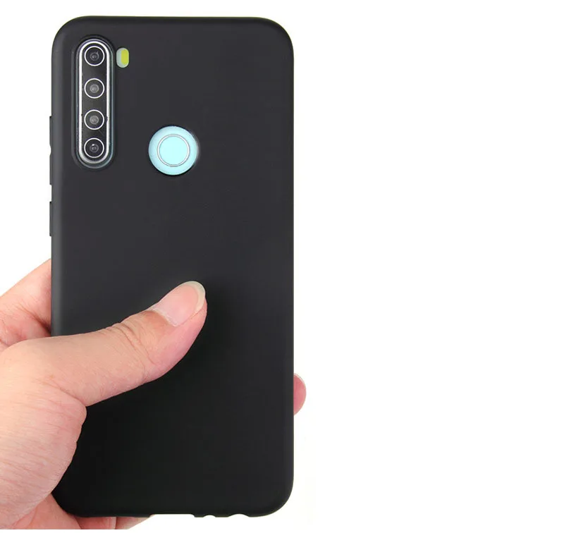 Чехол для Redmi Note 8 T Мягкий Силиконовый ТПУ чехол Матовые чехлы карамельных цветов