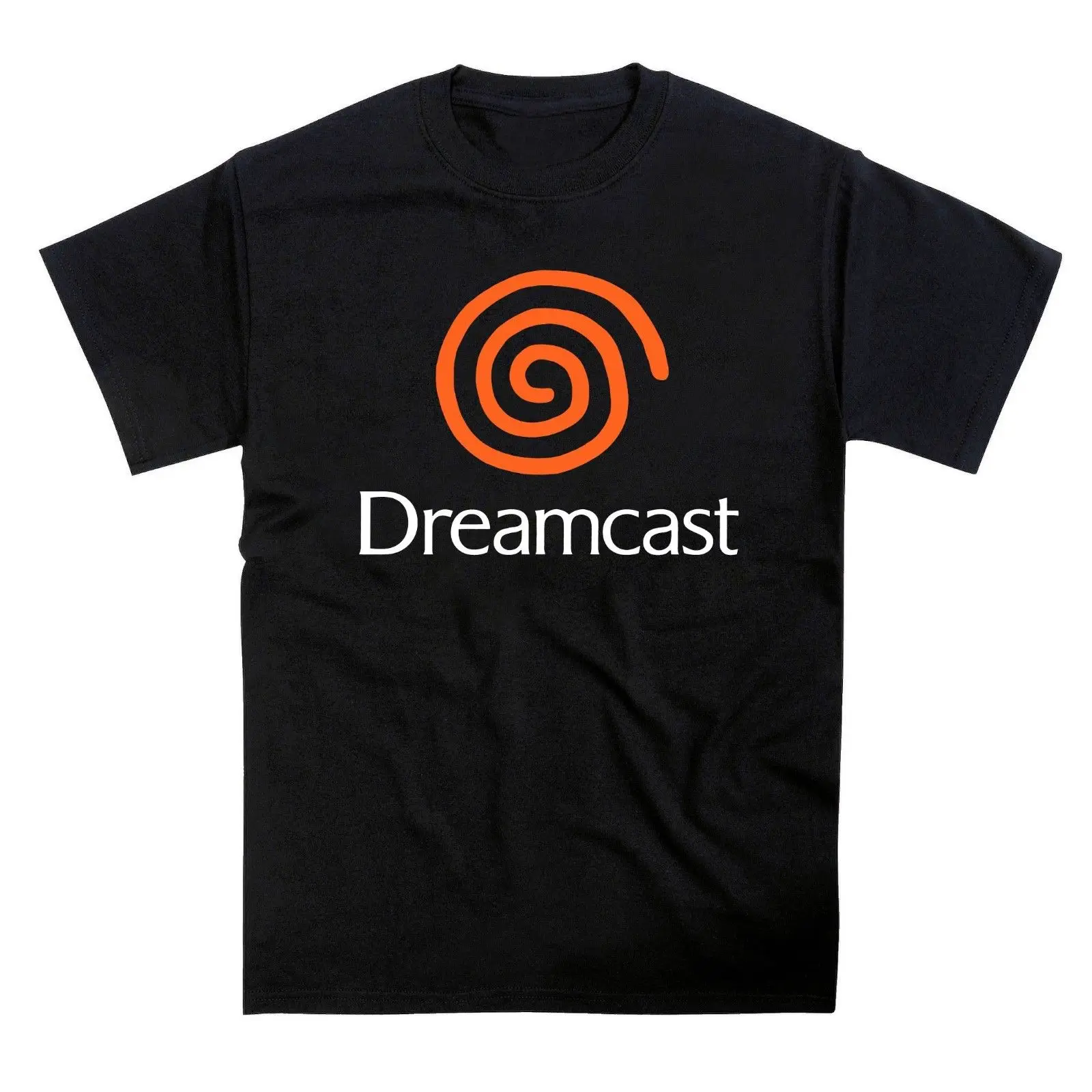 2018 новая мужская футболка Dreamcast Tribute Orange Swirl с логотипом Remington Мужская из 100% хлопка