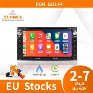 В наличии DSP Android 11 автомобильный dvd gps навигатор для VW JETTA Golf4 T4 Passat B5 Sharan Carplay Android Авто WIFI радио Bluetooth