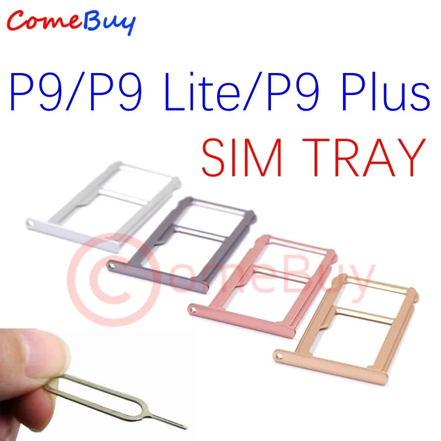 Держатель лотка для SIM карты Huawei P9 Lite гнездо карт Micro SD адаптер Plus лоток Sim