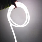 Круглая неоновая трубчатая Светодиодная лента 360, гибкая неоновая вывеска, 12 В, водонепроницаемая уличная декоративная лампа 2835 120 светодиодов на метр, 8 цветов