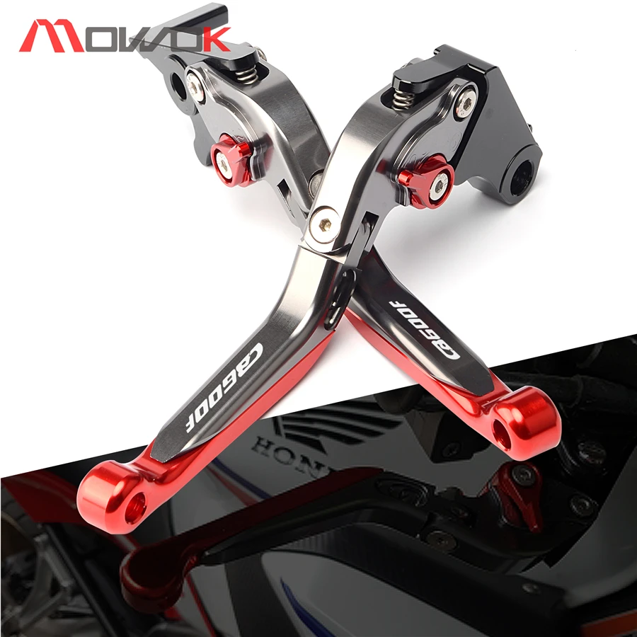 С логотипом CB 600F мотоциклетные алюминиевые рычаги тормозной муфты для Honda CB600F 600 F